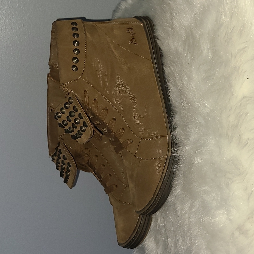Blowfish slip on booties